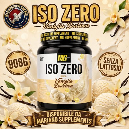 ISO ZERO 908G VANIGLIA BOURBON