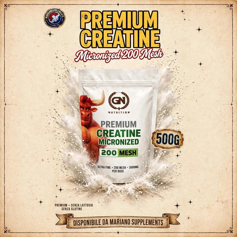 Vendita online INTEGRATORE PER LO SPORT CREATINE MICRONIZED 200 MESH 300G costo  25,00 €  spedizione in 24h
