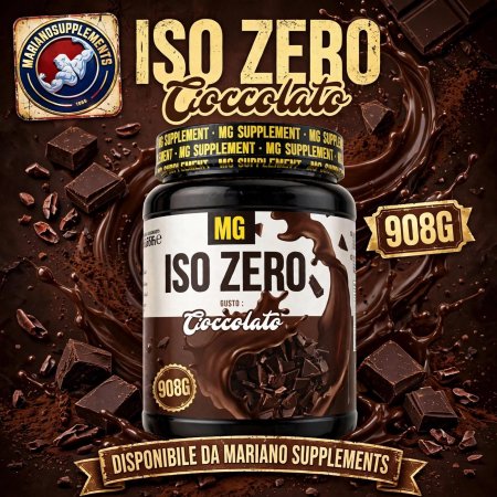 ISO ZERO 908G CIOCCOLATO