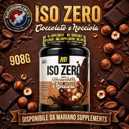 ISO ZERO 908G CIOCCOLATO E NOCCIOLA