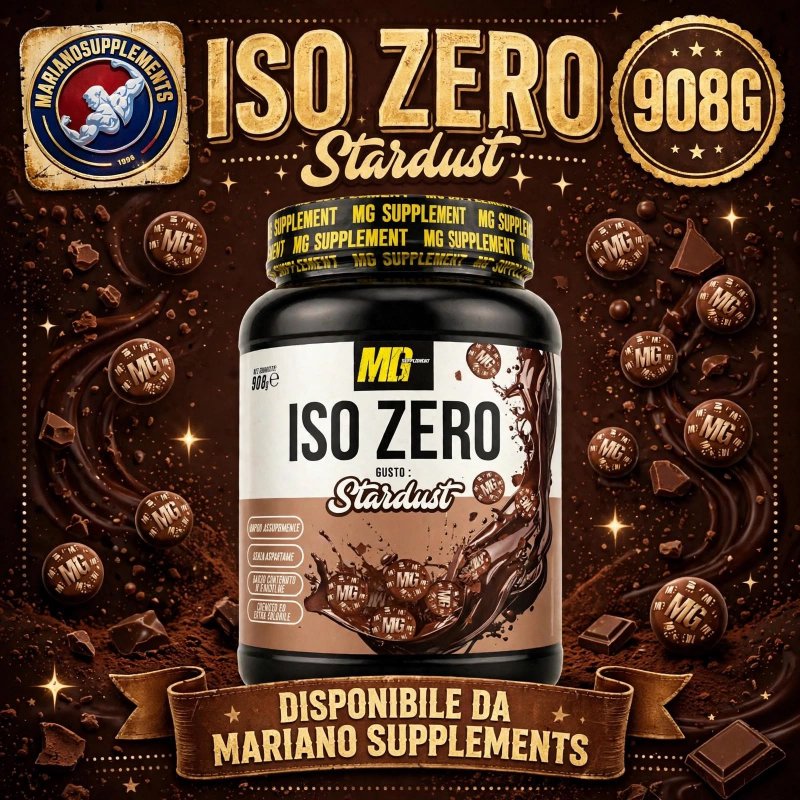 Vendita online INTEGRATORE ALIMENTARE ISO ZERO 908G STARDUST costo  45,00 €  spedizione in 24h
