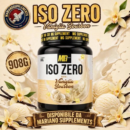 ISO ZERO 908G VANIGLIA BOURBON