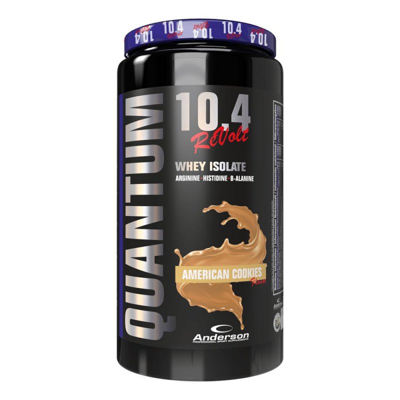 Vendita online INTEGRATORE ALIMENTARE QUANTUM 10.4 800G AMERICAN COOKIES costo  55,00 €  spedizione in 24h