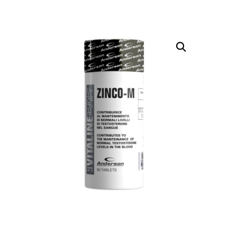 Vendita online INTEGRATORE ALIMENTARE ZINCO-M 60 TABLETS costo  13,00 €  spedizione in 24h